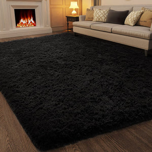 Fluffy Fuzzy Shag Shaggy Carpet for Bedroom Living Room