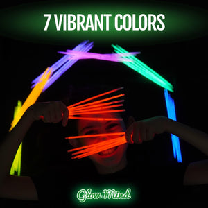 100 Ultra Bright Glow Sticks Bracelets and Necklaces