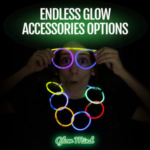 100 Ultra Bright Glow Sticks Bracelets and Necklaces