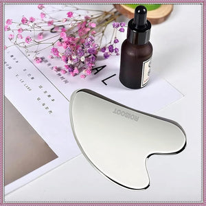 Gua Sha Stainless Steel Massage Scraper for Facial Skin Care