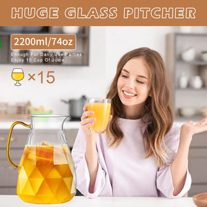 2.2 Liter Water Pitcher with Lid