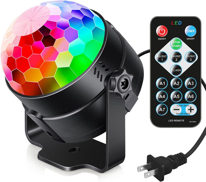 Sound Activated Party Lights with Remote Control Dj Lighting