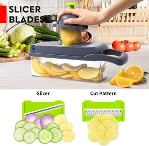 Multifunctional 13 in 1 Food Chopper