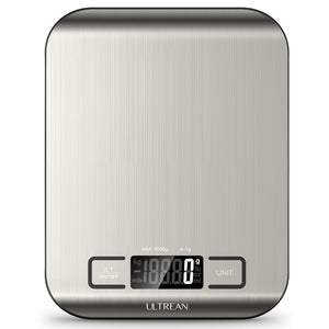 Digital Kitchen Scale Weight Grams and Ounces (Batteries Included)