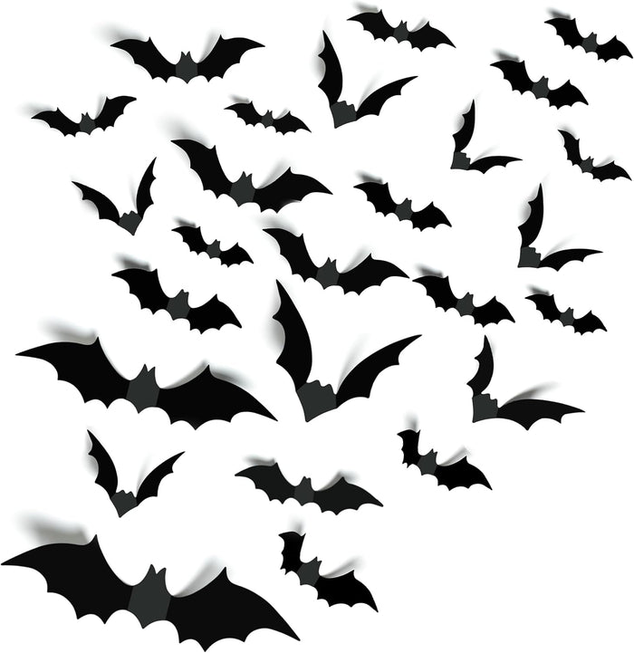 Halloween Party Supplies - Decorations Bats Wall Decor 140PCS