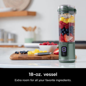 Ninja Portable Blender, Cordless, 18Oz. Vessel