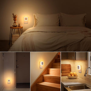 Dusk to Dawn Night Lamp Led Night Light - 4 Pack