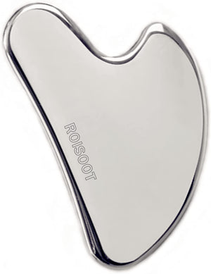 Gua Sha Stainless Steel Massage Scraper for Facial Skin Care