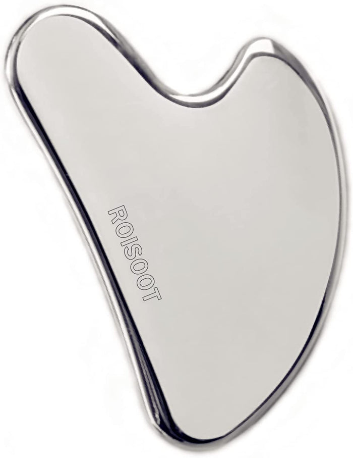 Gua Sha Stainless Steel Massage Scraper for Facial Skin Care